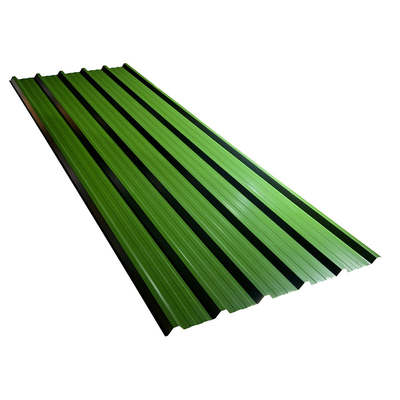 Cold Rolled Galvanized Steel Roofing Sheet Prepainted Color Coated Corrugated 600mm